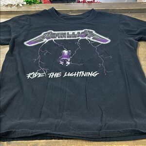 Metallica 2007 Ride The Lightning Tee size Small